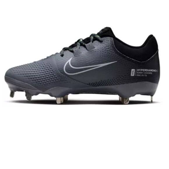 Nike Women's Hyperdiamond 4 Pro Metal Fastpitch Softball Cleats - Picture 4 of 10